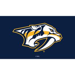 Evergreen Enterprises - Nashville Predators 28" x 16" Turf Mat - Multicolor