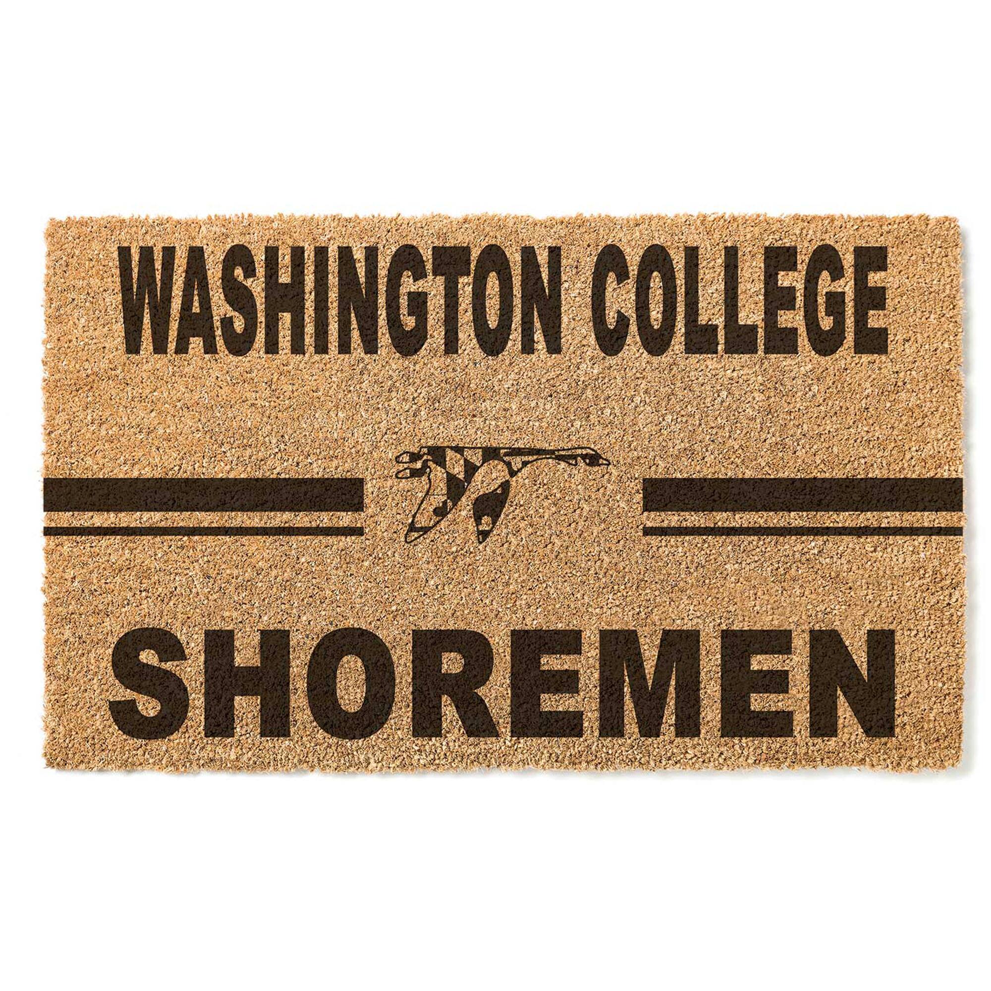 Washington College Shoremen 18" x 30" Team Logo Doormat