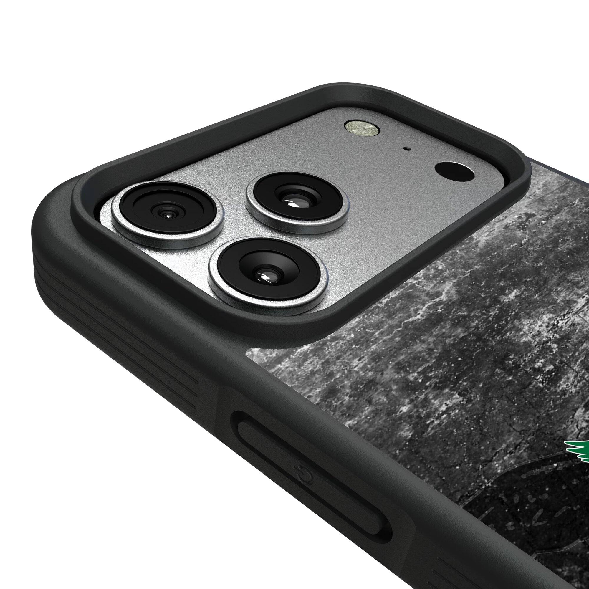 Alt View 2. Keyscaper - Philadelphia Eagles Bump Case with 8.2ft Drop Protection - 15 Pro - Multicolor.