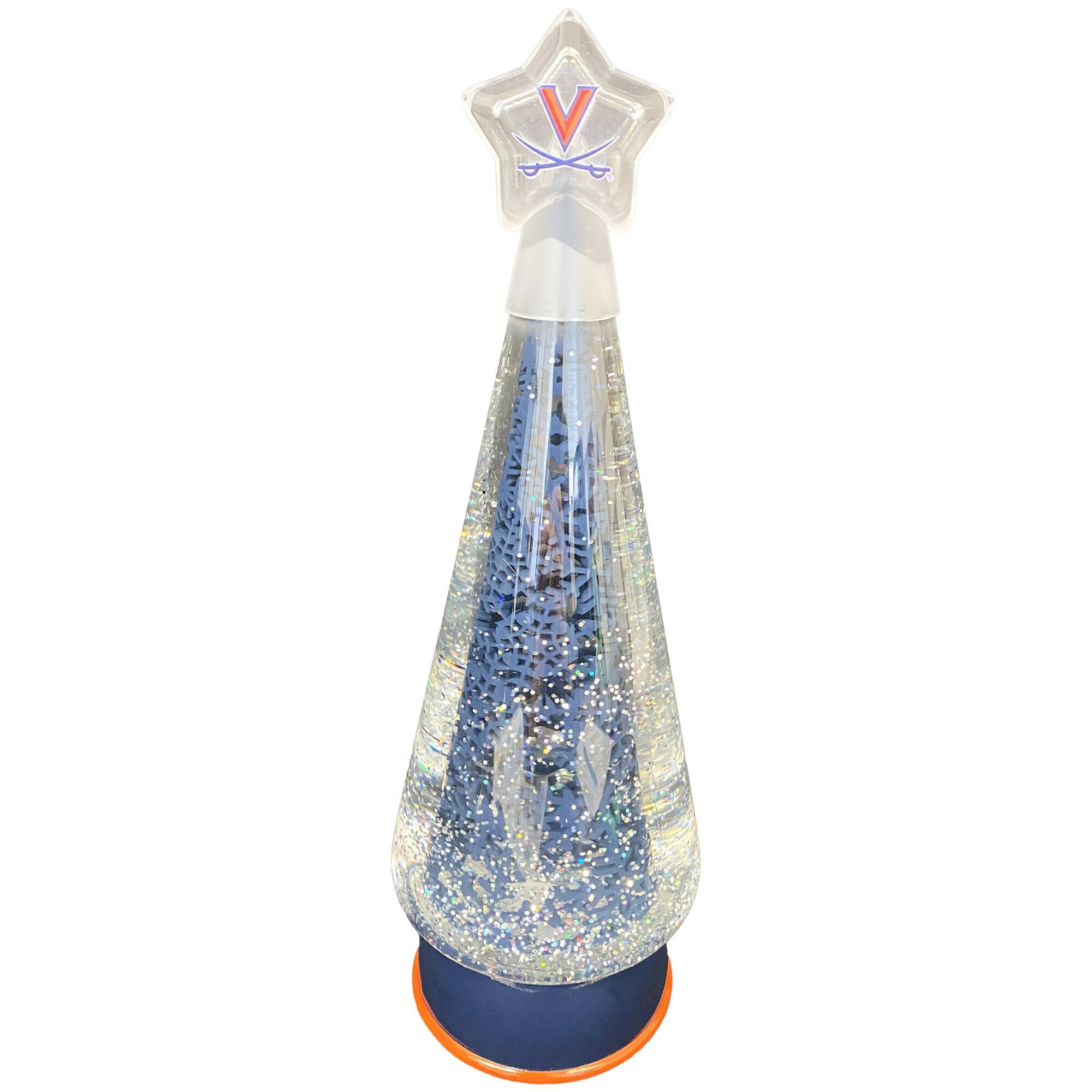 Alt View 1. Santa's Workshop - Virginia Cavaliers 12" Tree Globe - Red.