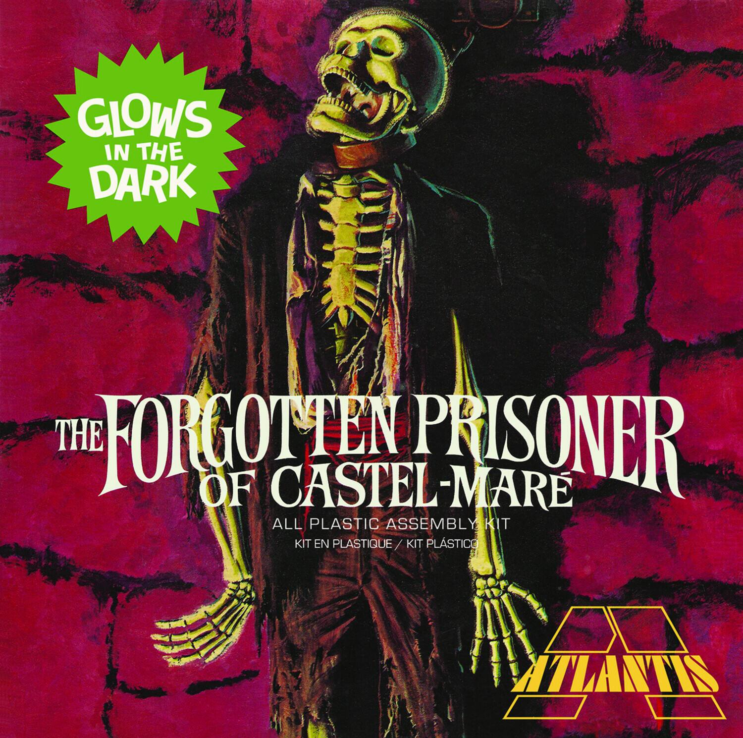 Aurora - 1:8 Scale Model Kit - The Forgotten Prisoner of Castel Mare Glow Edition - COLLECTIBLES