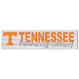 Jardine - Tennessee Volunteers 40'' x 10'' Logo Sign - White