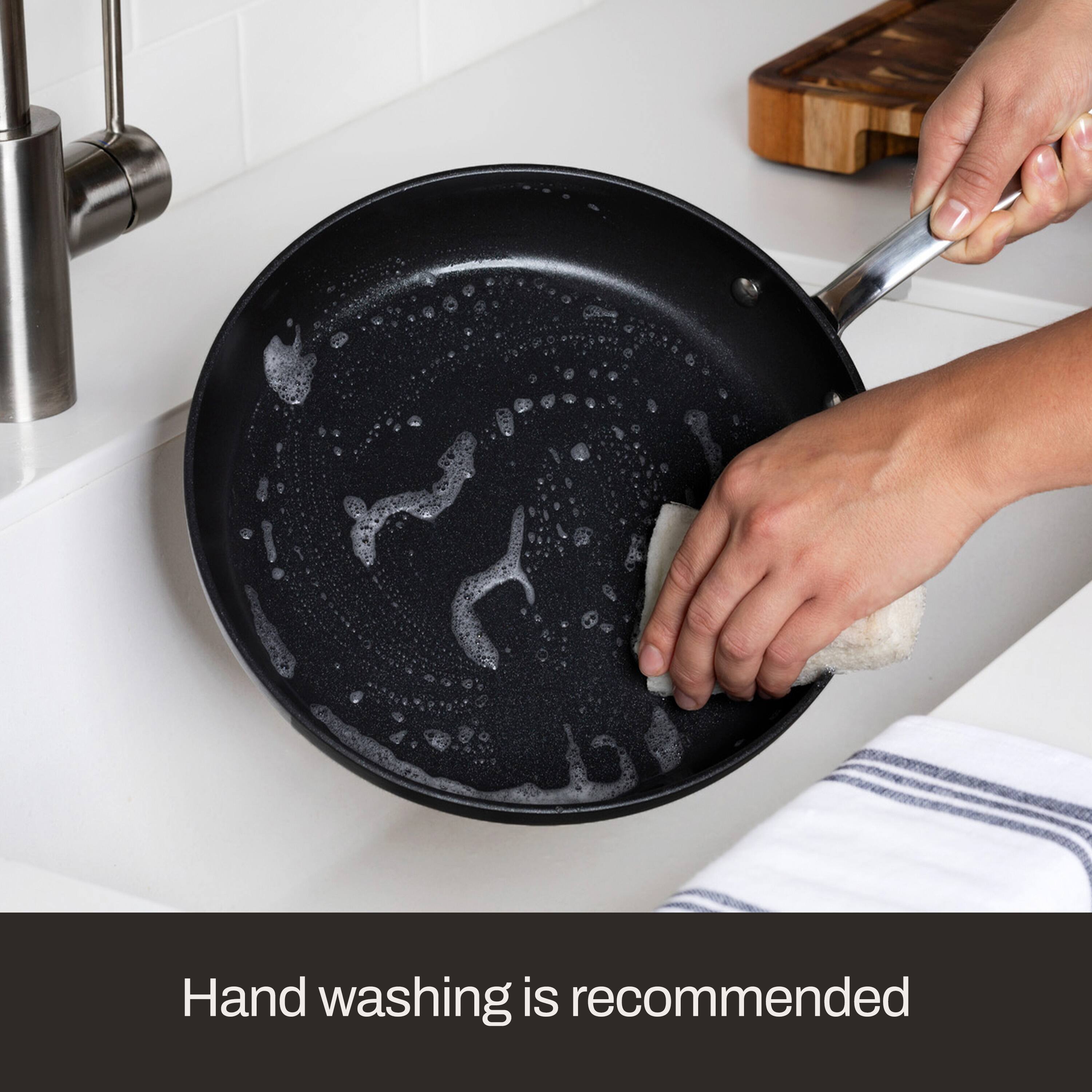 Hand washing is recommended