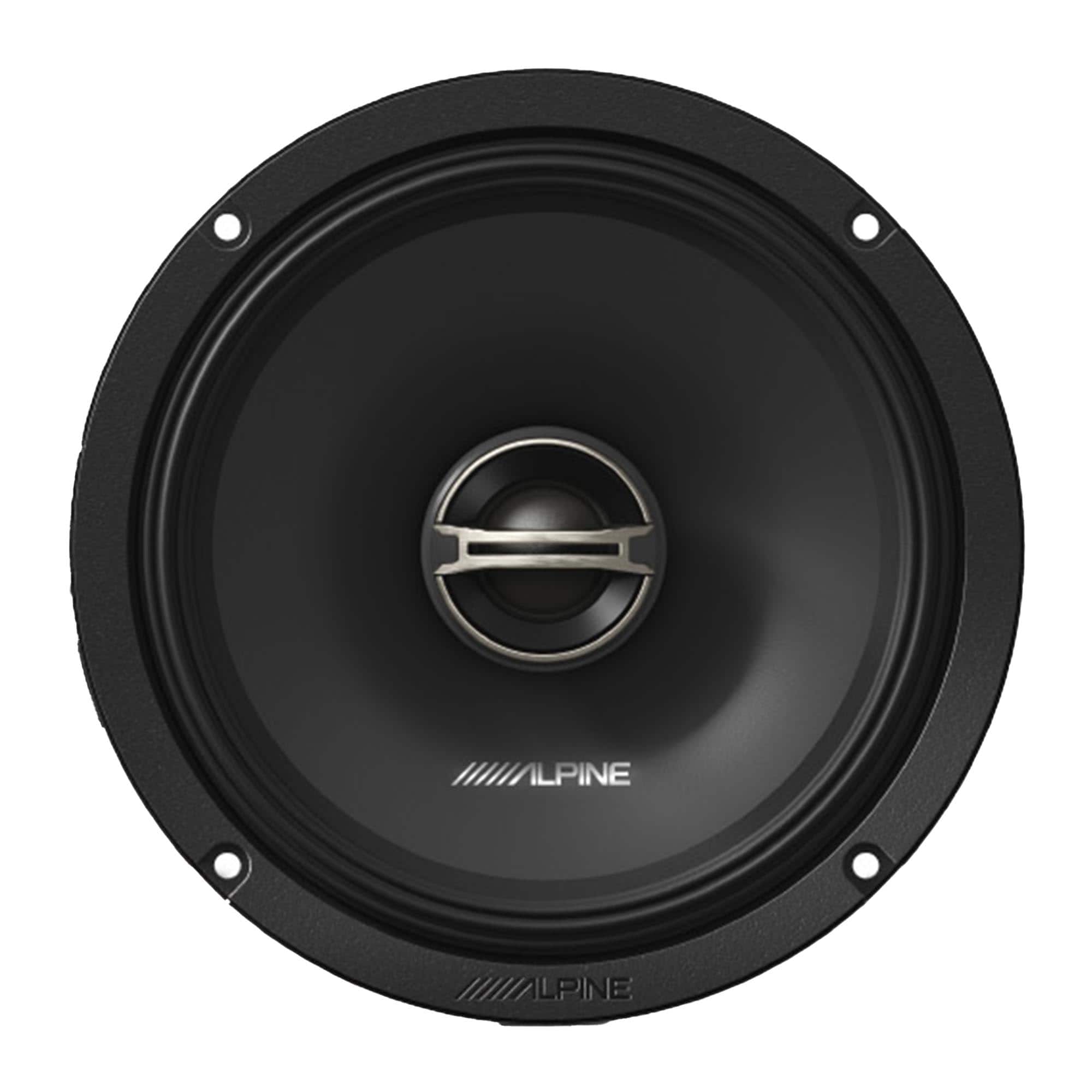Alpine DM 65 G 6.5” Coaxial 2 Way Speaker Set, Pair Black/Gray