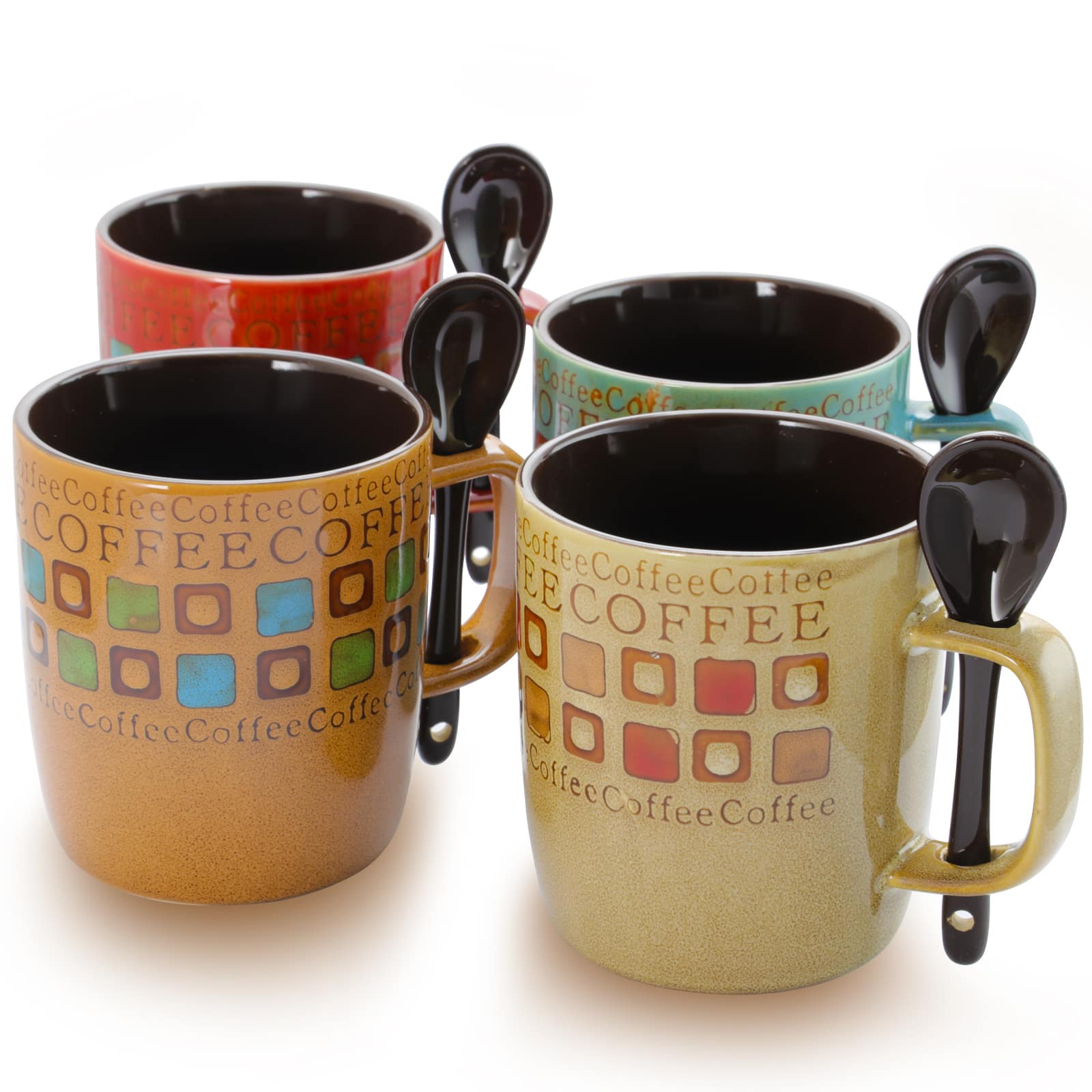 Gibson - Mr. Coffee Cafe Americano 13oz Mug Set - Assorted