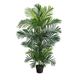 BreeBe - 4' Areca Artificial Palm Tree UV Resistant (Indoor/Outdoor) - Green