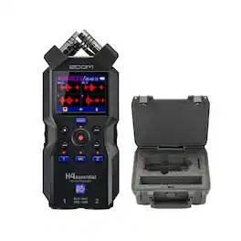 Zoom - H4essential 4-Track Recorder with SKB iSeries Recorder Case