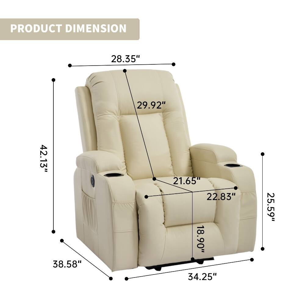 PRODUCT DIMENSION
28.35"
42.13" 38.58"
29.92" 21.65" 22.83" 18.90" 34.25"
25.59"