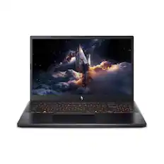 Front. Acer - Acer Nitro V 15.6" FHD IPS 165Hz Gaming Notebook Intel Core i5-13420H 16GB RAM 512GB SSD NVIDIA GeForce RTX 5050 - Black.