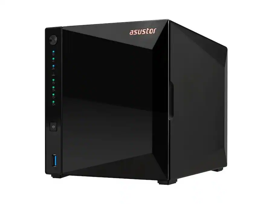 Asustor AS3304T v2 Drivestor 4 Pro Gen2 4 Bay NAS, Quad Core 1.7GHz CPU ...