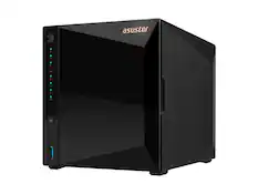 Front. Asustor - Asustor AS3304T v2 Drivestor 4 Pro Gen2 4 Bay NAS, Quad-Core 1.7GHz CPU, 2.5GbE Port, 2GB DDR4 (Diskless).
