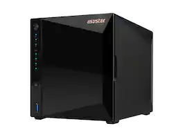 Asustor - AS3304T v2 Drivestor 4 Pro Gen2 4 Bay NAS, Quad-Core 1.7GHz CPU, 2.5GbE Port, 2GB DDR4 (Diskless)