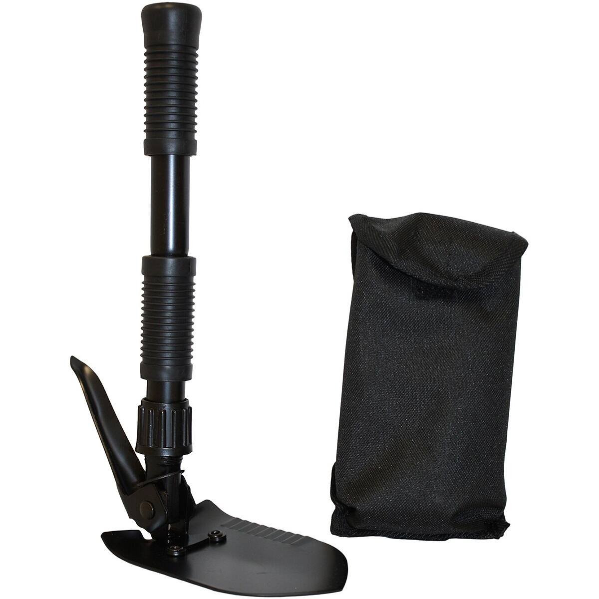 Alt View 2. Coghlan’s - Coghlan's Mini Shovel with Pick, Tempered Steel, Metal Shaft, Carrying Pouch.