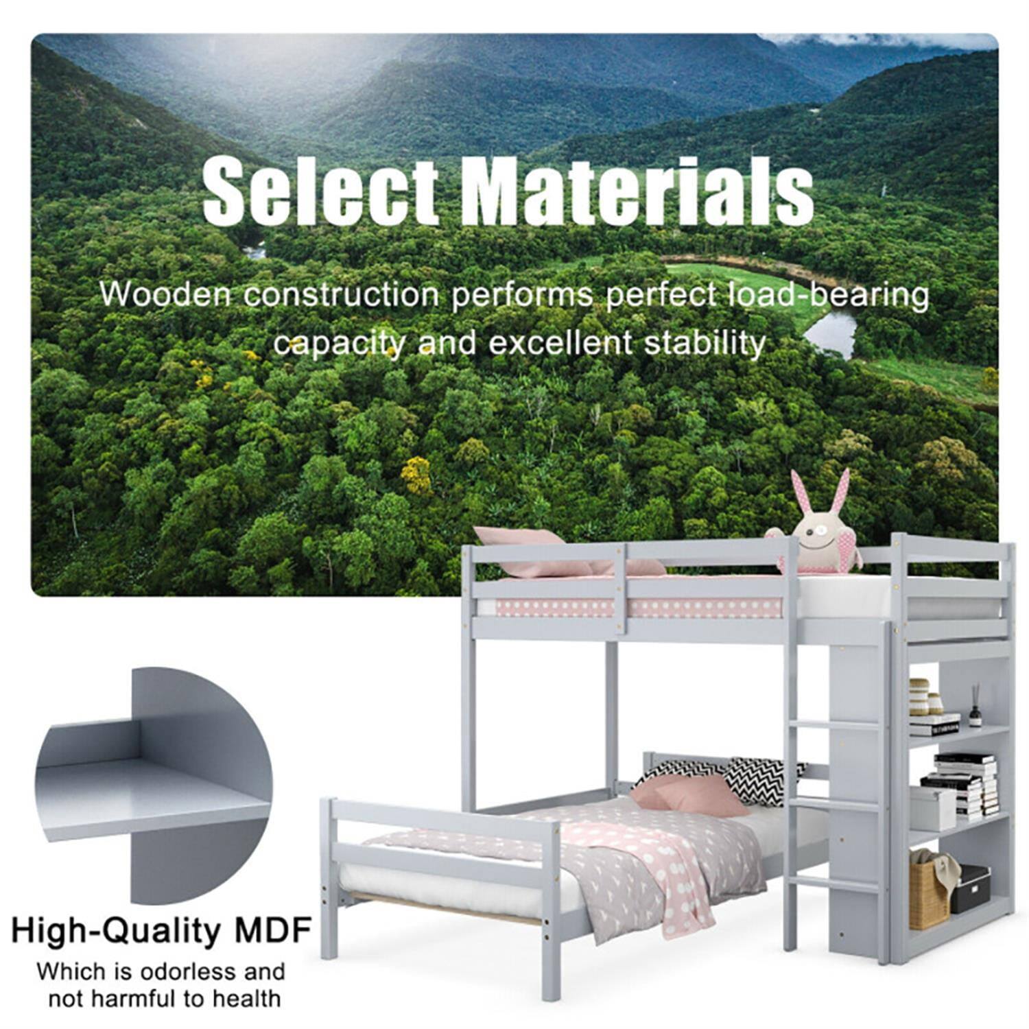 Select Materials

Wooden construction performs perfect load-bearing capacity and excellent stability.

High-Quality MDF
Which is odorless and not harmful to health