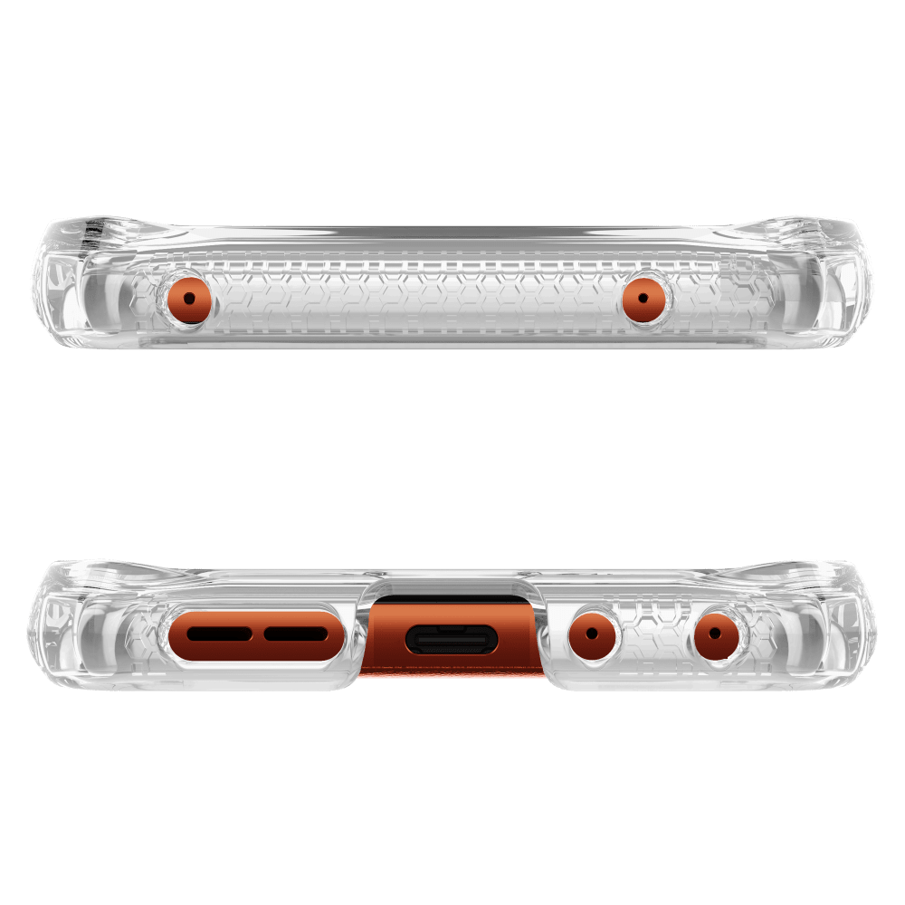 Alt View 2. Itskins - ITSKINS Hybrid_R Series Case for Motorola Razr (2024) - Clear - Clear.