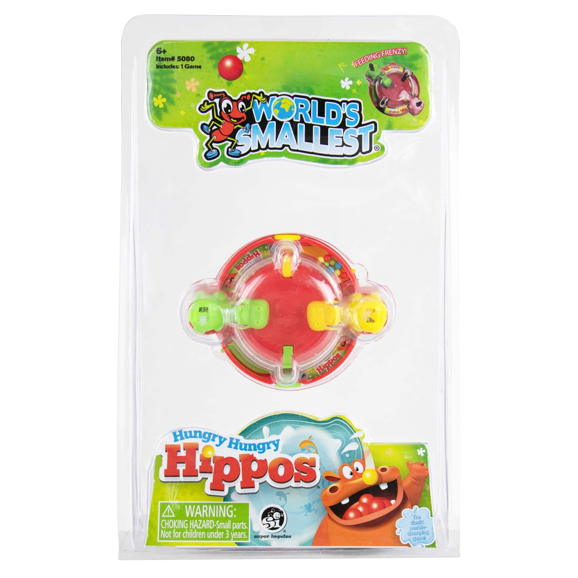 Super Impulse - Worlds Smallest Hungry Hungry Hippos Game - Red price history on PriceWatchPro