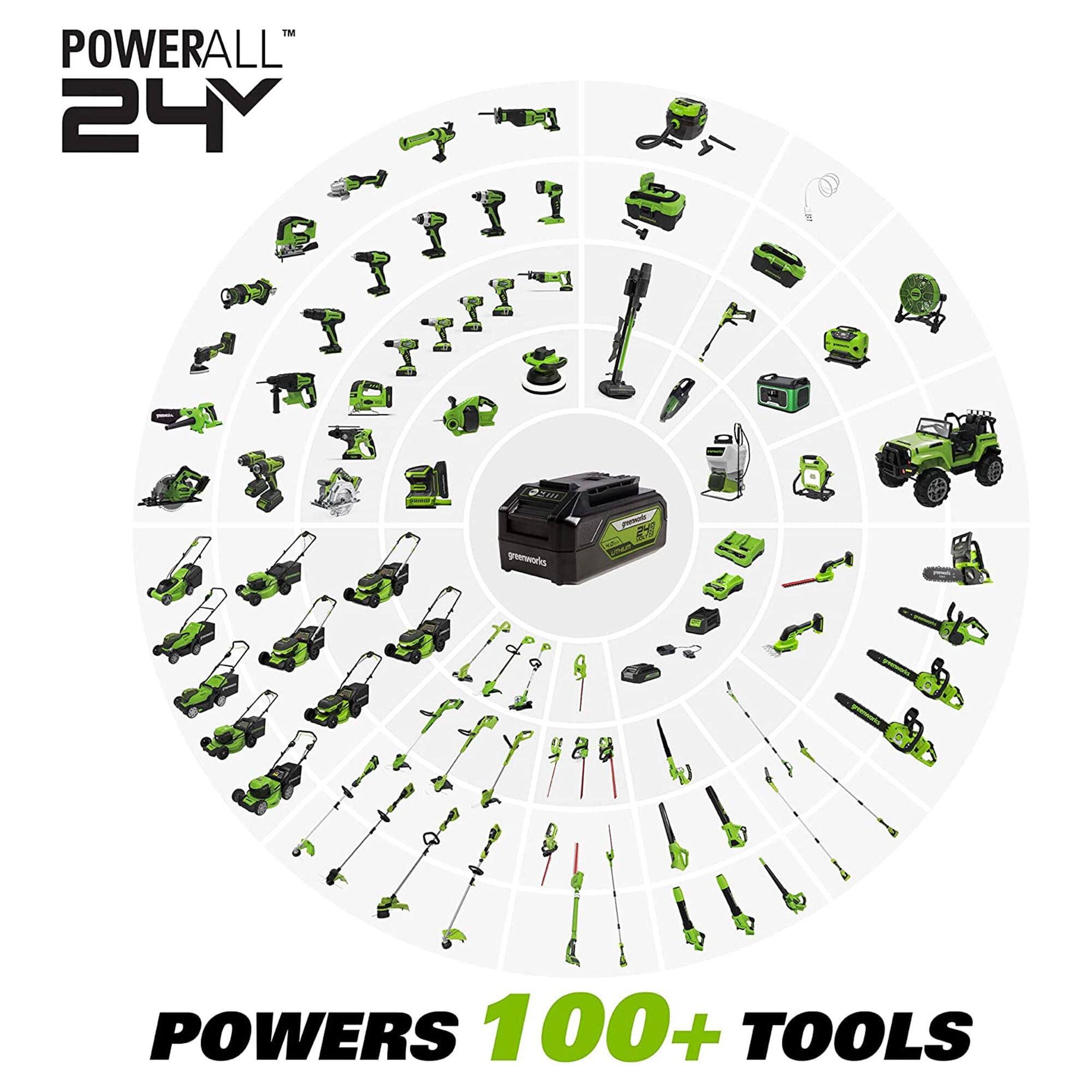 POWERALL™ 24V  
POWERS 100+ TOOLS