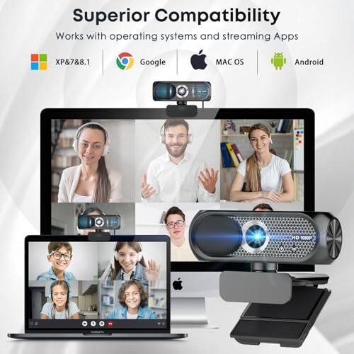 Superior Compatibility  
Works with operating systems and streaming Apps  
XP&7&8.1  
Google  
MAC OS  
Android  
HD 1030P