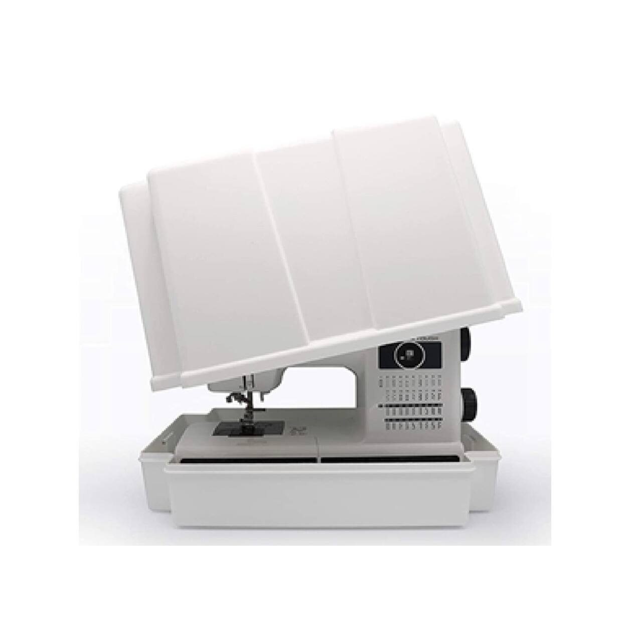 Back. Brother - Brother 17-Stitch Free Arm Sewing Machine Bundle with Hard Case.