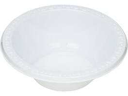 TABLE MATE - Plastic Standard Bowls, 12 oz., 125/Pack - White
