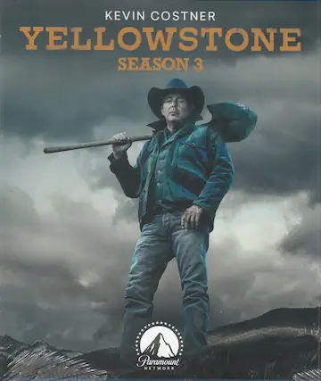 Front. Yellowstone: Season 3 - BLU-RAY.