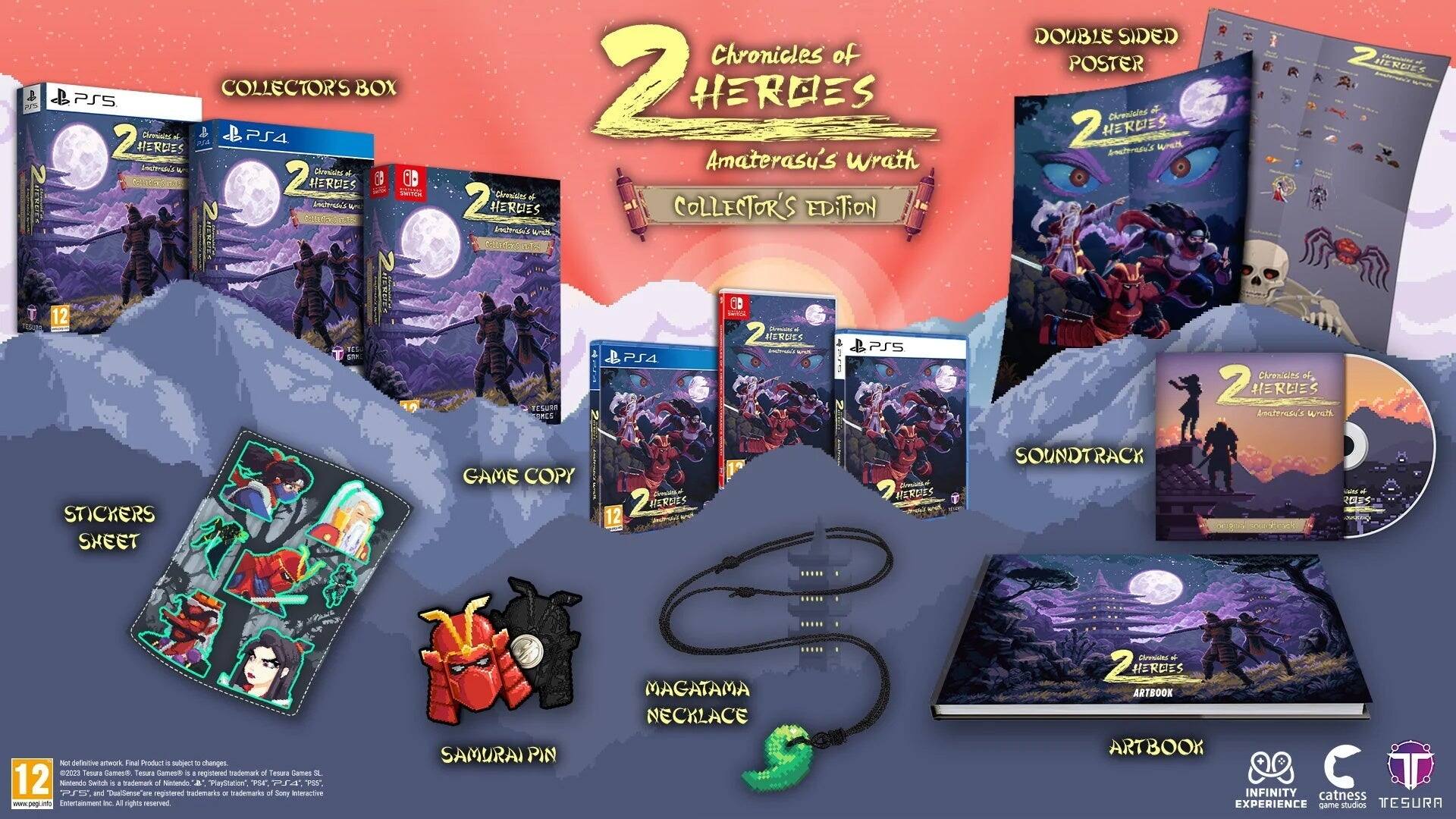 & a COLLECTOR'S BOX & PS4 Chronicles of 2 HEROES Amaterasu's Wrath COLLECTOR'S EDITION DOUBLE SIDED POSTER GAME COPY PS4 6D SOUNDTRACK STICKERS SHEET MAGATAMA NECKLACE SAMURAI PIN ARTBOOK

- PS4
- 12
- Final Product a subject to changes
- ©2020 Team Ninja
- ©2020 Team Ninja
- ©2020 Team Ninja
- ©2020 Team Ninja
- ©2020 Team Ninja
- ©2020 Team Ninja
- ©2020 Team Ninja
- ©2020 Team Ninja
- ©2020 Team Ninja
- ©2020 Team Ninja
- ©2020 Team Ninja
- ©2020 Team Ninja
- ©2020 Team Ninja
- ©2020 Team Ninja
- ©2020 Team Ninja
- ©2020 Team Ninja
- ©2020 Team Ninja
- ©2020 Team Ninja
- ©2020 Team Ninja
- ©2020 Team Ninja