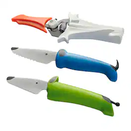 Kuhn Rikon - Kinder Kitchen Essential Knife Set, /Green - Blue