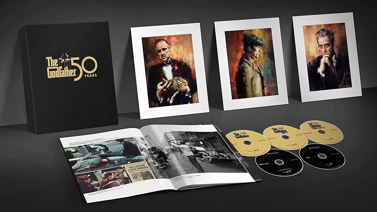The Godfather Trilogy (50th Anniversary Special Collector's Edition)   - 4K Blu-Ray [4K Ultra HD Blu-ray]