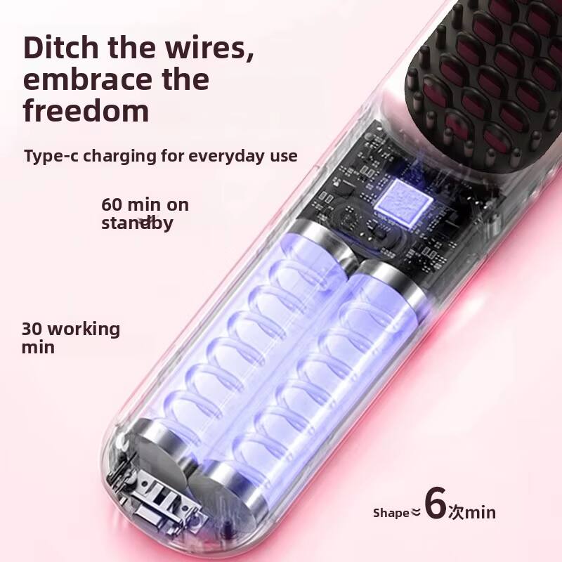 Ditch the wires, embrace the freedom  
Type-c charging for everyday use  

60 min on standby  
30 working min  

Shape ≈ 6次min