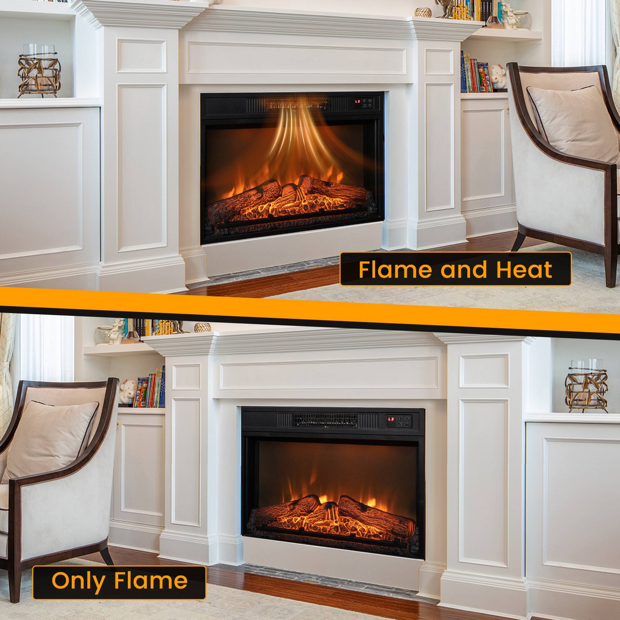 11 00
Flame and Heat
LI
Only Flame