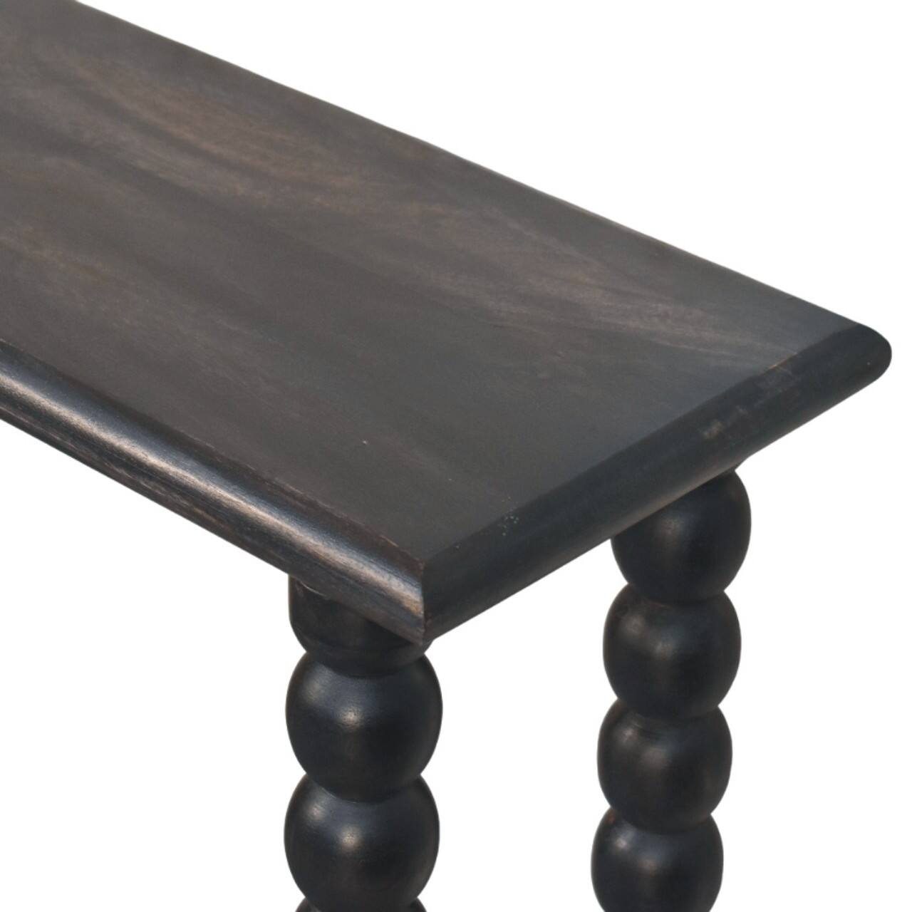 Alt View 1. Artisan Furniture - Artisan Furniture Solid WoodSoba Ball Console - Brown.