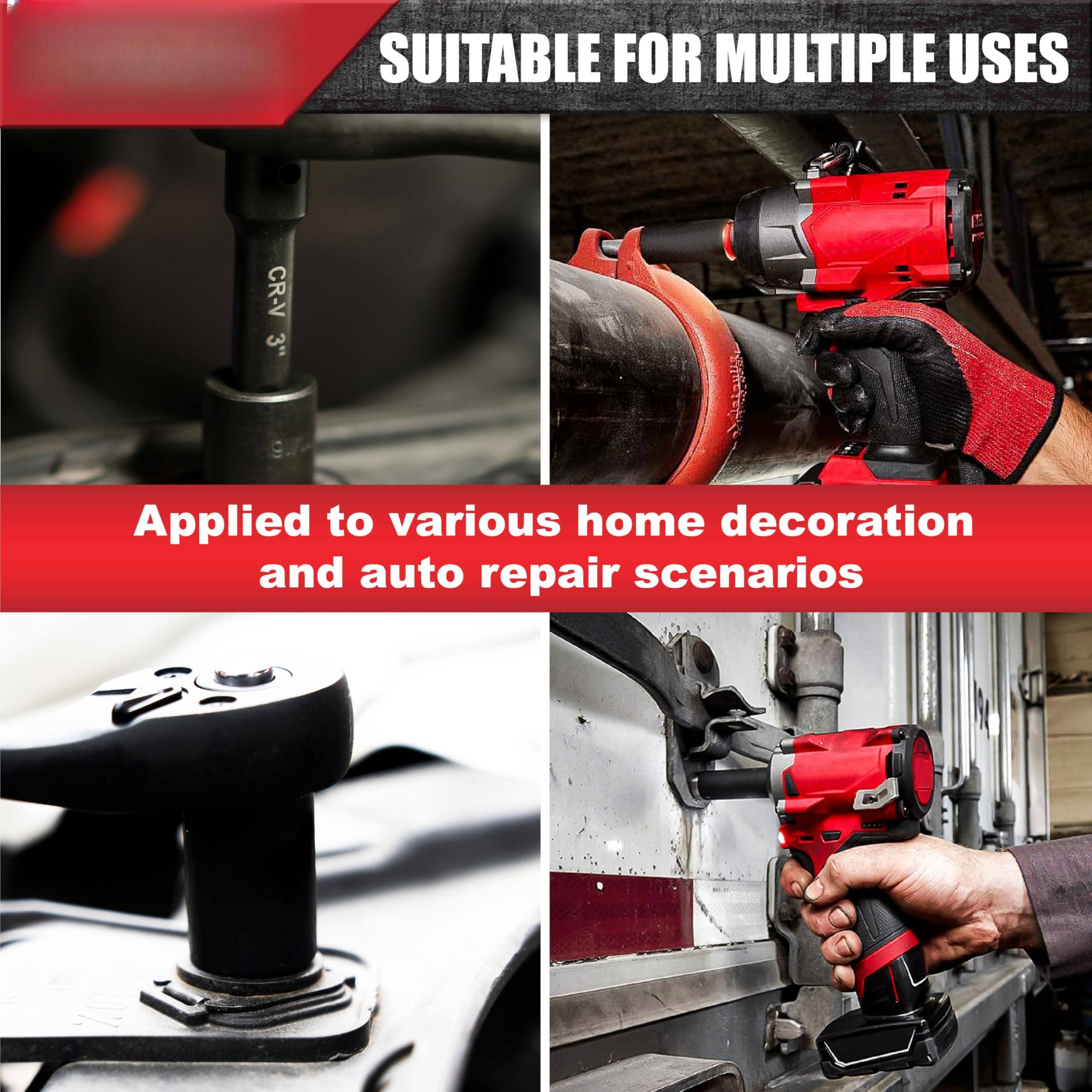 SUITABLE FOR MULTIPLE USES

Applied to various home decoration and auto repair scenarios