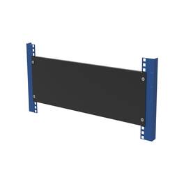 RackSolutions - 4U Universal Blanking Panel - Control Airflow, Reduce Noise and Vibration, Fits 19" Racks - Black