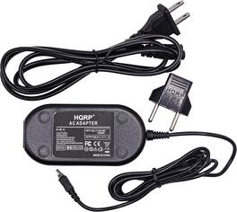 HQRP - AC Adapter for Panasonic DMW-AC5 DMC-FS20 DMC-FS3 DMC-FS5 DMC-FX10 DMC-FX12 DMC-FX30 DMC-FX33 DMC-FX50 Lumix Camera
