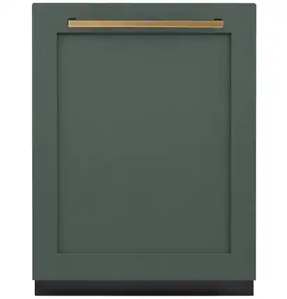 Front. Café - 24 in. Top Control Smart Built-In Stainless Steel Tub Dishwasher with 3rd Rack, 16 Place Settings, 44 dBA - Custom Panel Ready.