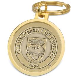 Jardine - UChicago Maroons Split-Wire Key Ring - Gold