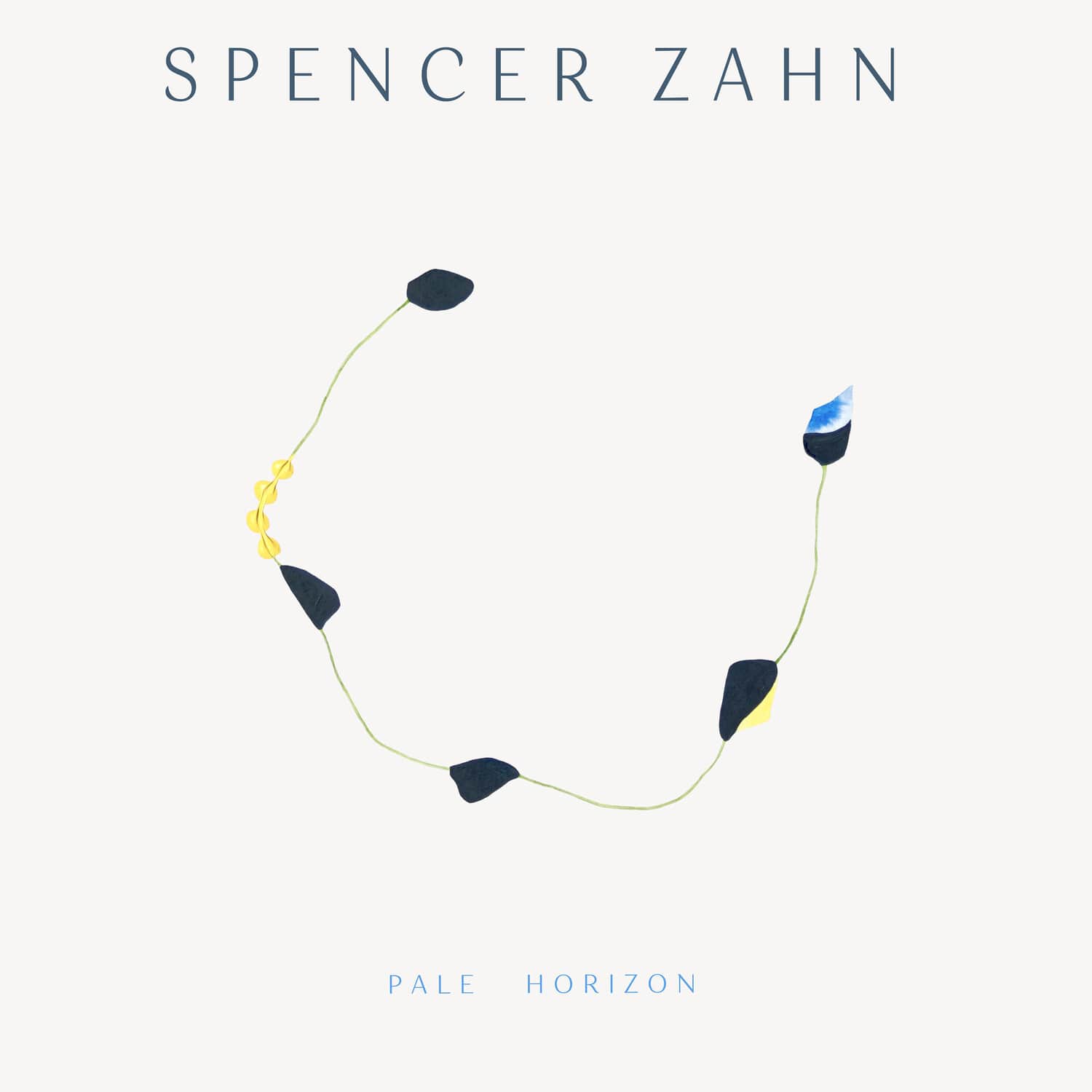 Spencer Zahn - Pale Horizon (white Teal & Beige)  - VINYL LP