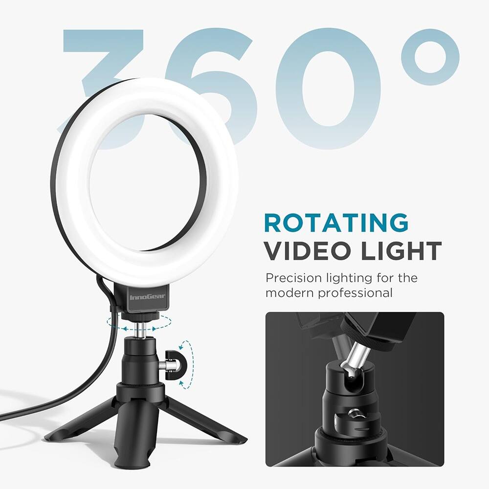 7560  
360°  

ROTATING VIDEO LIGHT  
Precision lighting for the modern professional  

InnoGear
