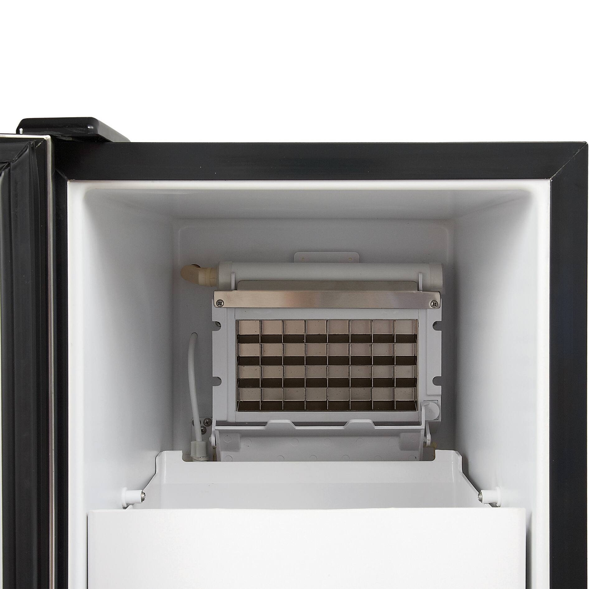 Alt View 2. SPT - 50LBS Stainless Steel Under-Counter Ice Maker - Stainless steel.