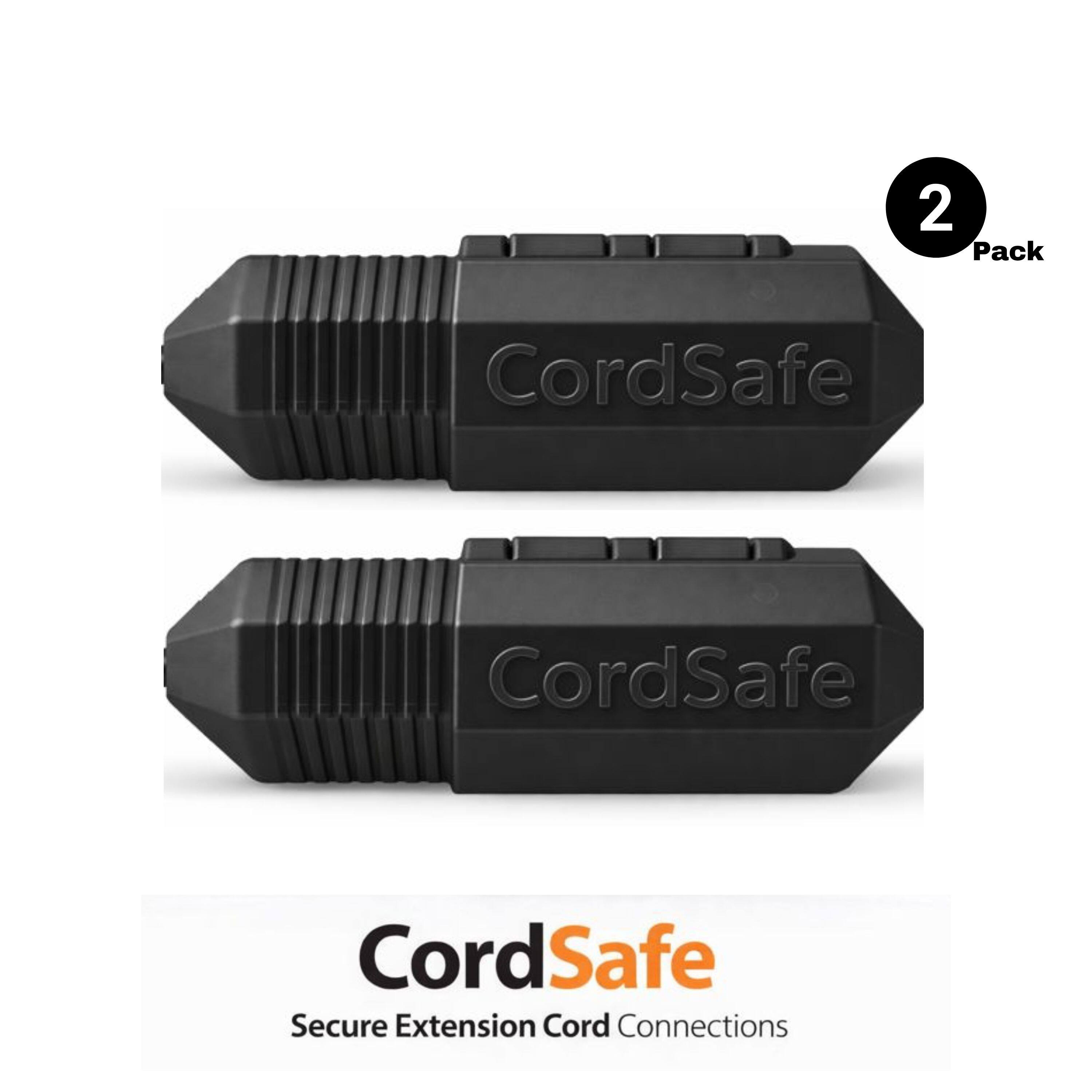 2 Pack CordSafe Secure Extension Cord Connections