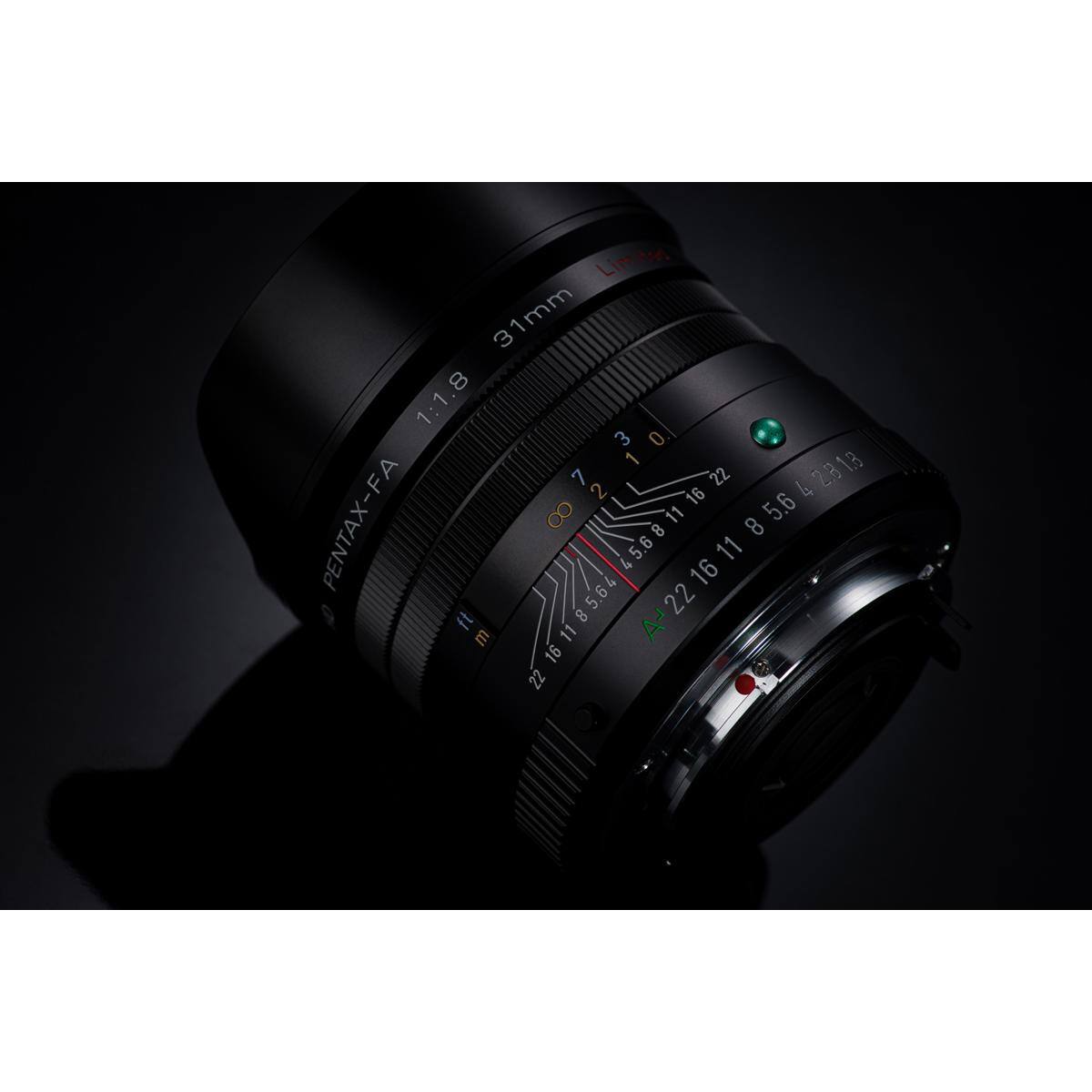 Lim 31mm 1:1.8 3 0 1 1.3 72 7 22 42.8 4 PENTAX-FA 45.68 1 16 22 8 5.6 11 16 ft 22 m 22 2 16 11 85.64