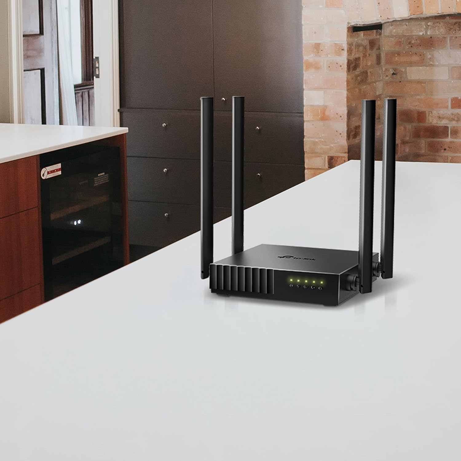 Alt View 3. TP-Link - Archer C54  AC1200 MU-MIMO Dual-Band WiFi Router Works with All Home Internet Providers.