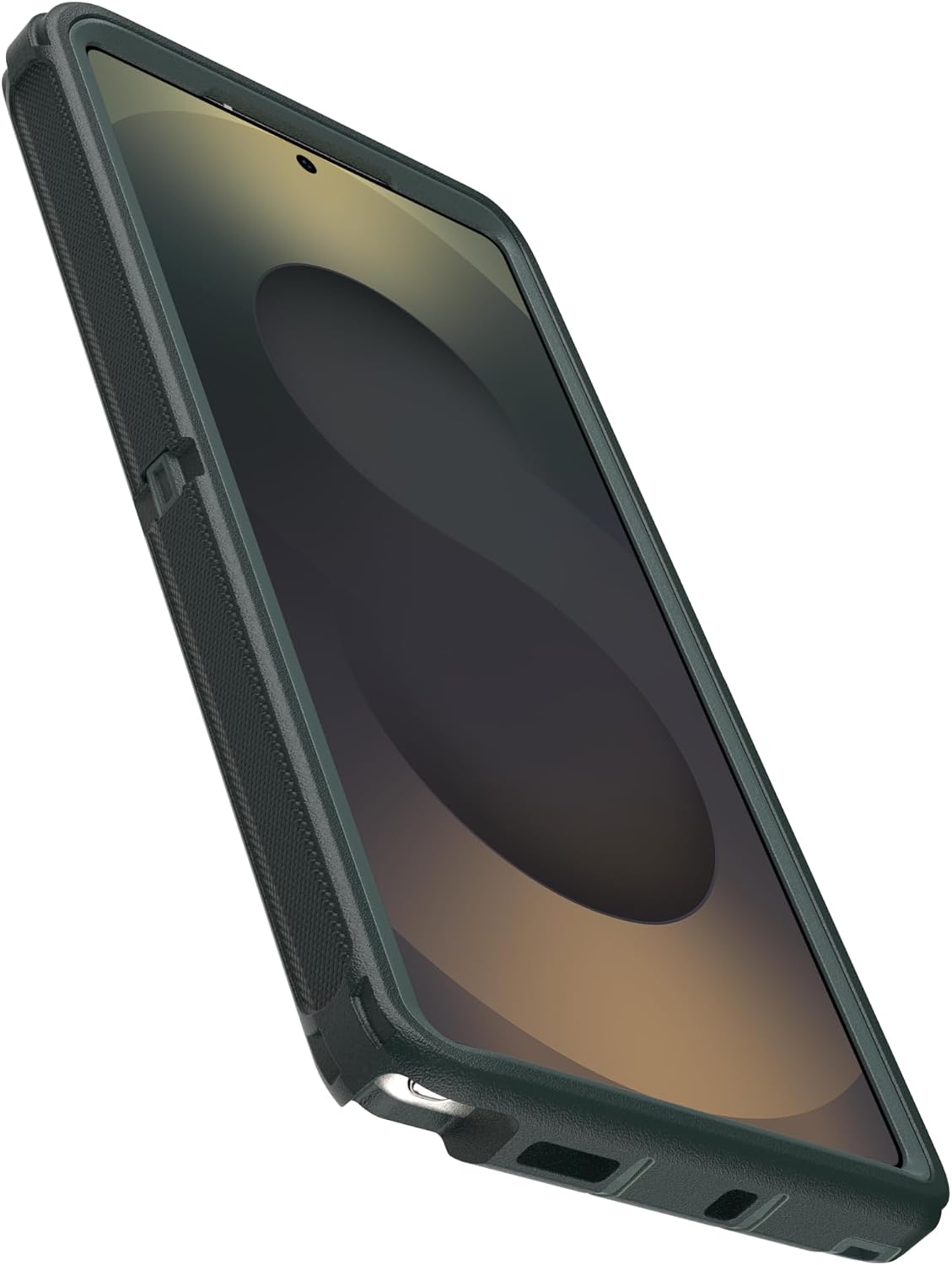 Alt View 1. OtterBox - OtterBox Galaxy S25 Ultra (Only) Defender Series Case - Holster Clip Included - Rugged & Durable - with Port Protection - Shadow Moss (Green).