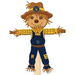 Fan Creations - 12" Scarecrow Yard Stake - Multicolor