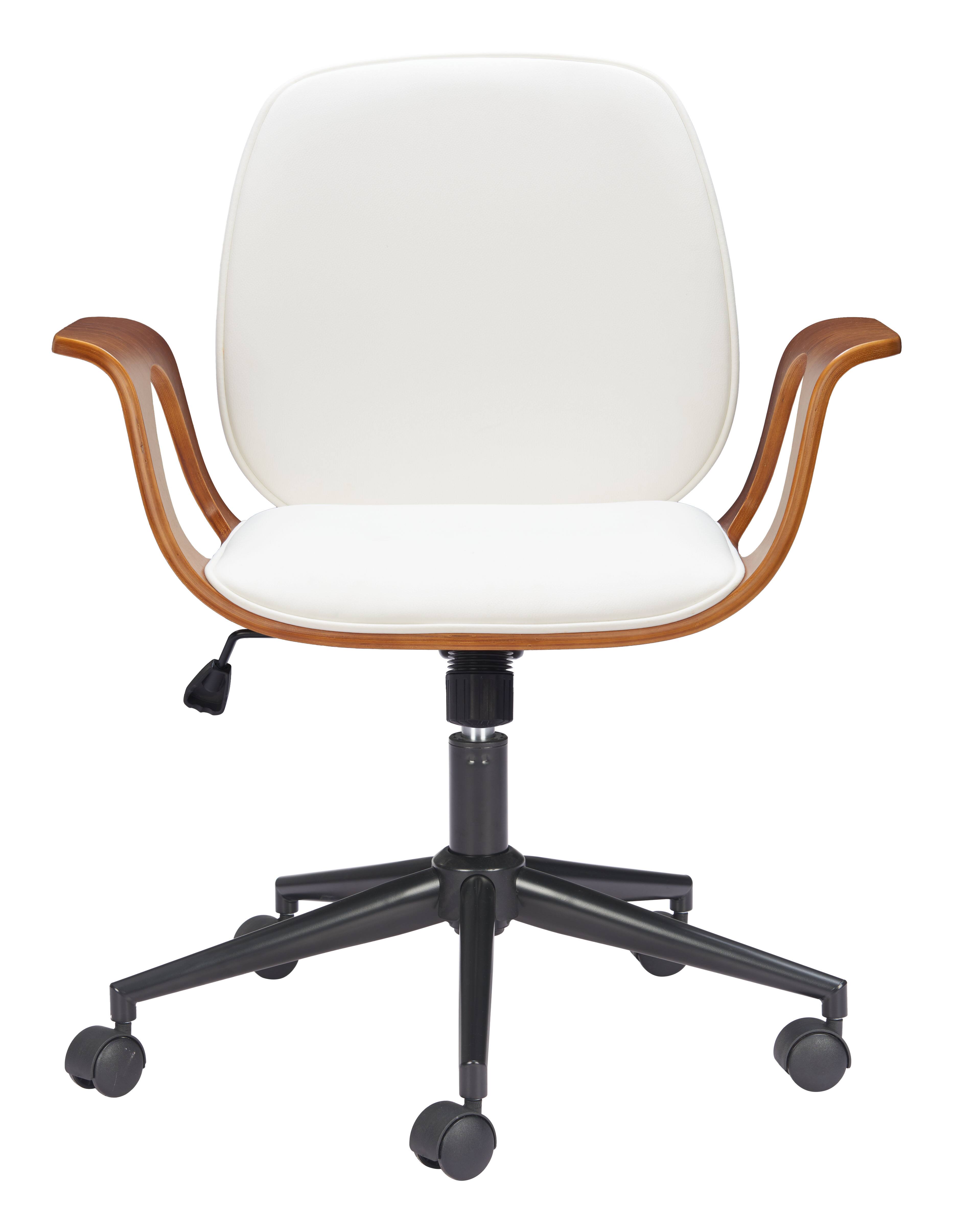 Alt View 1. Hivvago - Ali Office Chair White - White.