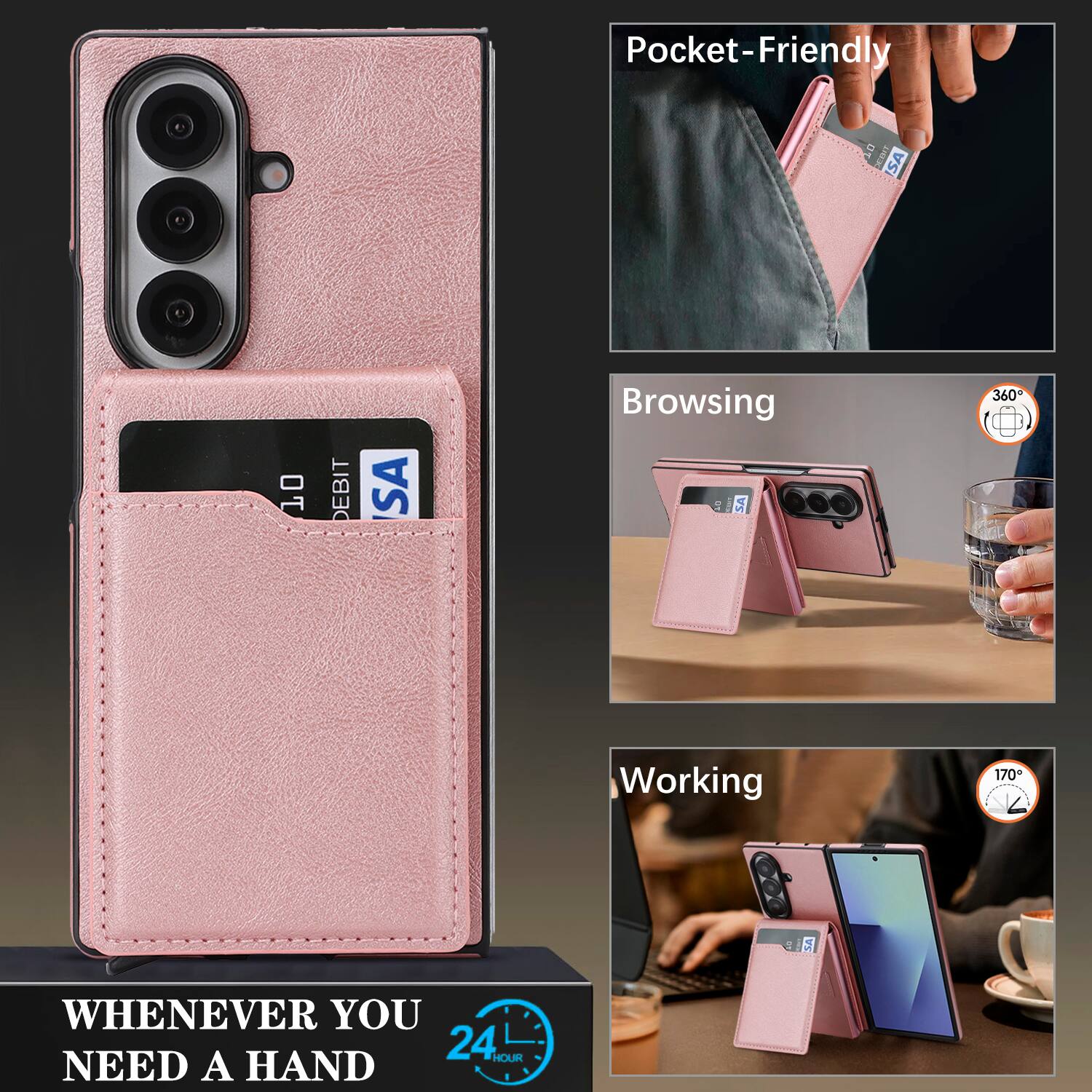 Pocket-Friendly  
SA  
DEBIT  
SA  
Browsing  
SA  
360  
Working  
170  
WHENEVER YOU NEED A HAND  
24 HOUR