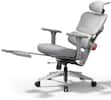 Front. Newtral - NT002 Gaming Chair Ergonomic Computer Desk Chair, High Back Swivel Adjustable Office Chair w/ 4D Armrests/Lumbar Support - Gray.