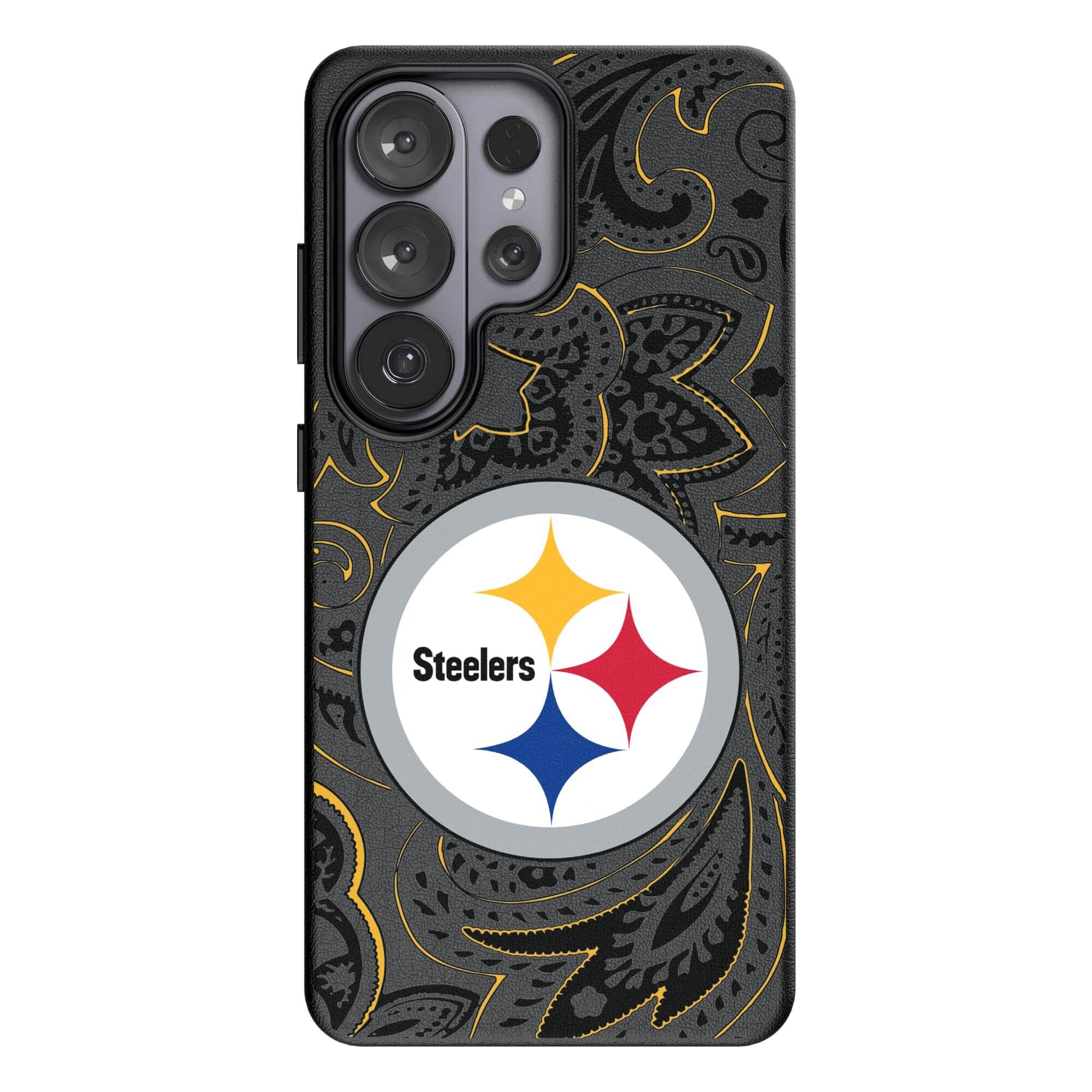 Keyscaper - NFL - Pittsburgh Steelers Paisley Galaxy Magnetic Bump Case - S26 Ultra - Black price history on PriceWatchPro