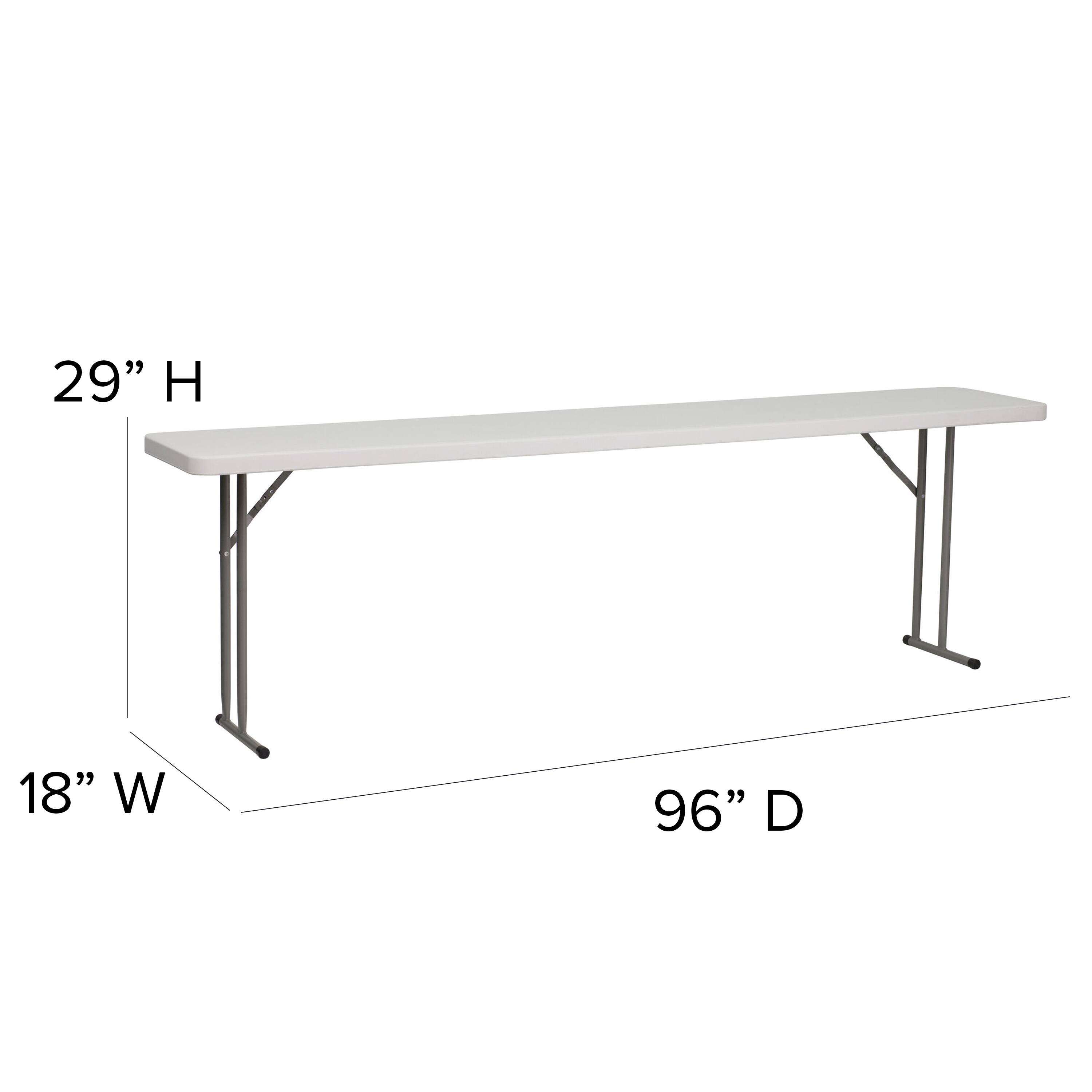 29" H 18" W 96" D