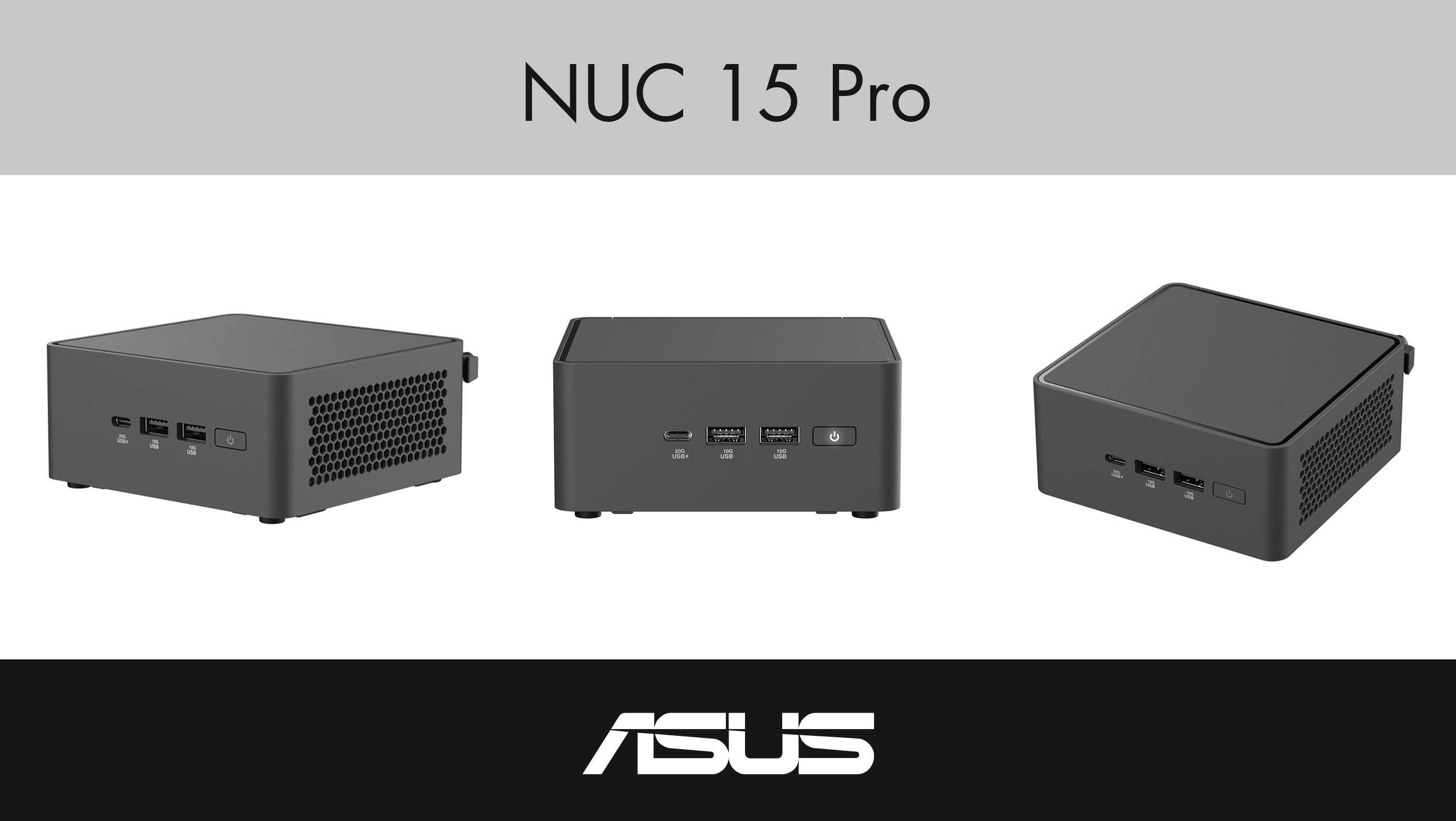 【美品＆良品】Win11 ミニタワー i5-7400 GTXグラボ ゲーミング可 ASUS Upgraded NUC 15 Pro Mini Desktop (Intel Ultra 7 255H, 32GB